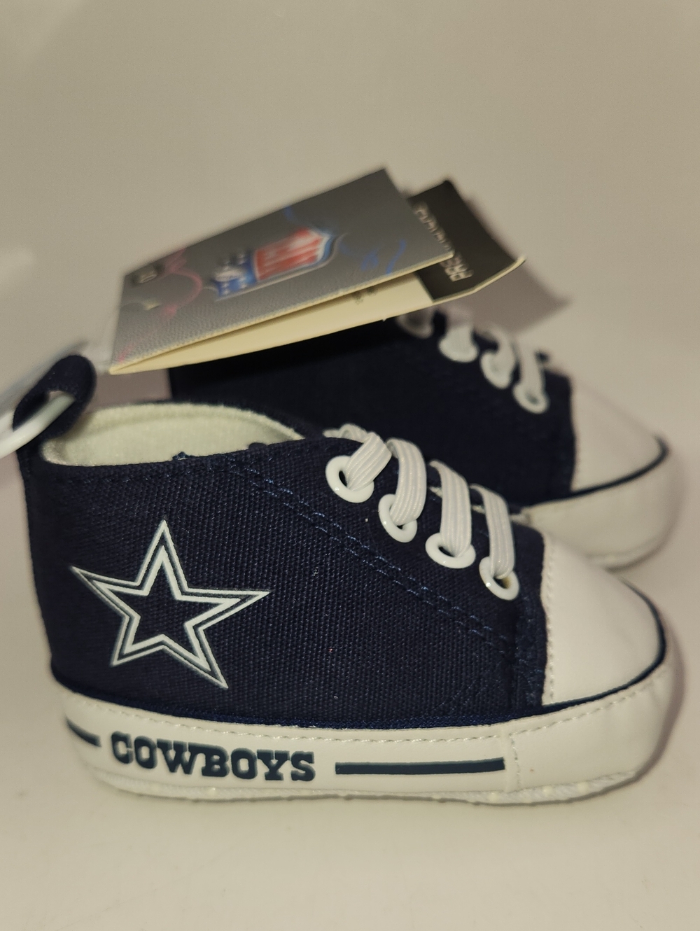 NFL Dallas Cowboys Baby Pre-Walker High Top NWT Football Kickoff Season!